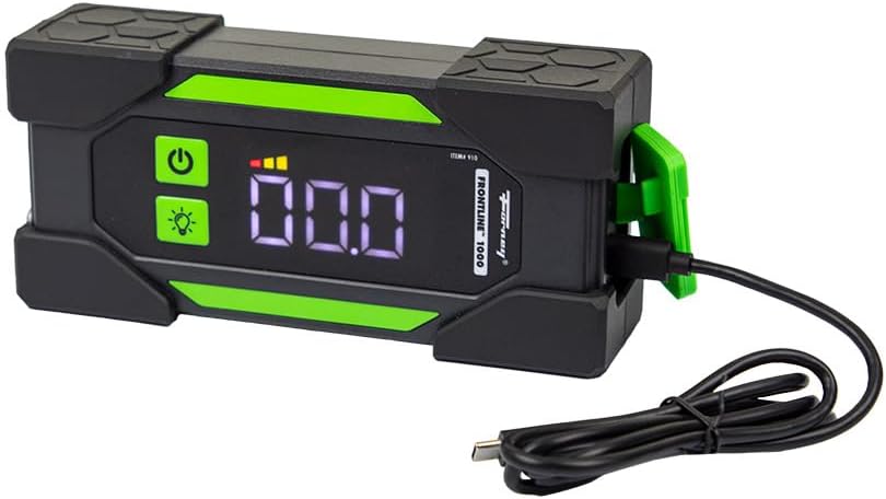 Forney Frontline™ 1000 Lithium Jump Starter & Power Bank, 1000 Peak Amps, 12V, USB Charger - Image 5